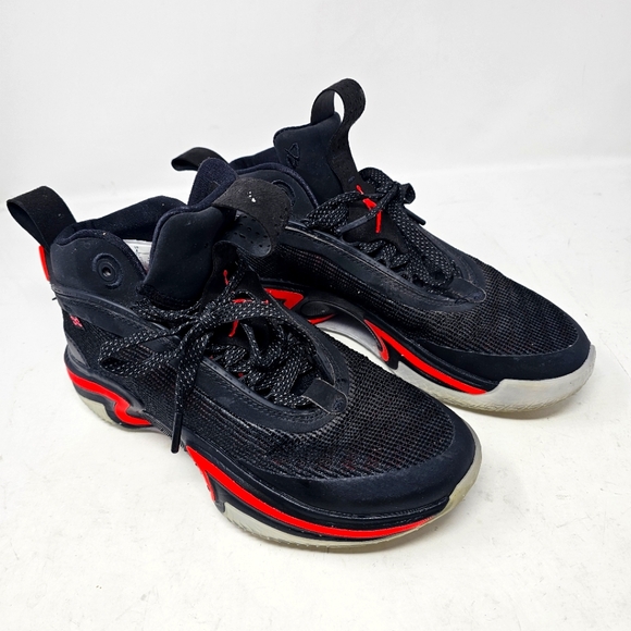 Air‎ Jordan 36 Black Infrared Men's Size 8 No Box Black Red CZ2650-001.